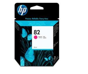 HP 82 Ink Cartridge - Magenta, 28 ml