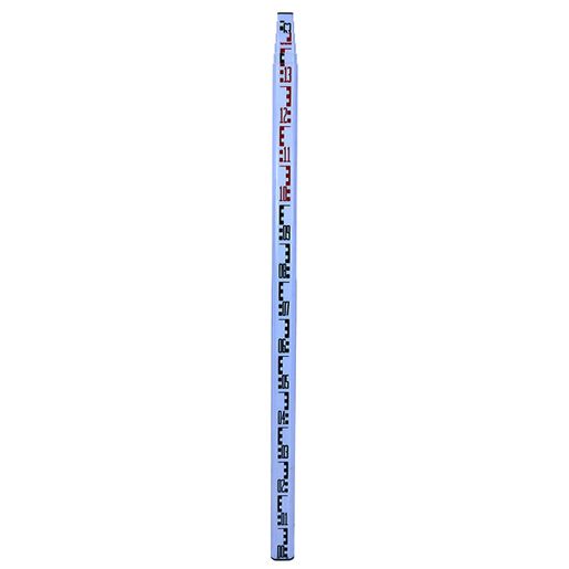 Duratech 7.6M Fiberglass Leveling Rod (SVR Type), "E" Metric