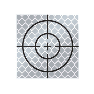 David White 20x20mm Reflective Targets - Pack of 10
