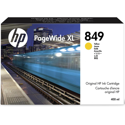 HP PageWide XL 849 Ink Cartridge - Yellow - 400 ml